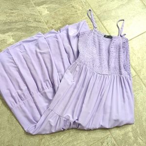 Flowy Purple Dress